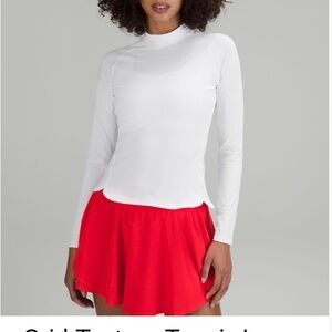 Lululemon Grid-texture Tennis Long sleeve